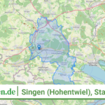 083355005075 Singen Hohentwiel Stadt