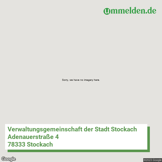 083355006 streetview amt Verwaltungsgemeinschaft der Stadt Stockach