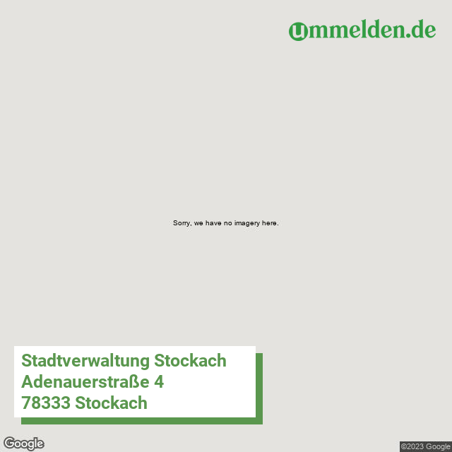 083355006079 streetview amt Stockach Stadt