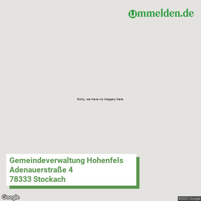 083355006096 streetview amt Hohenfels