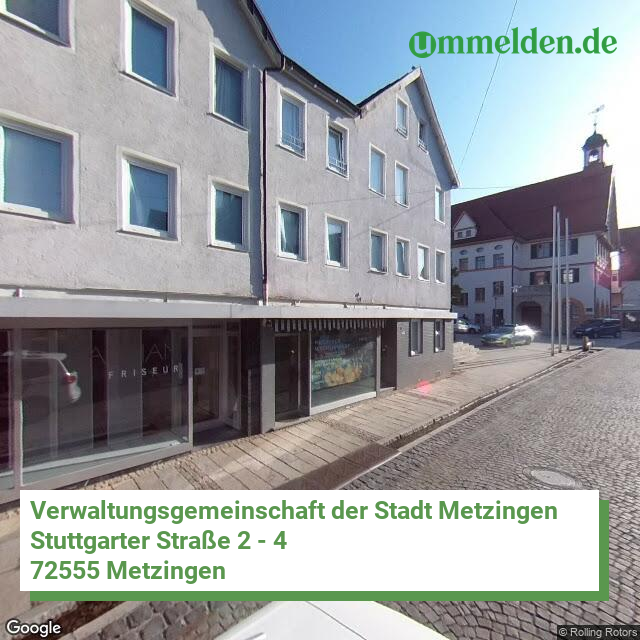 084155002 streetview amt Verwaltungsgemeinschaft der Stadt Metzingen