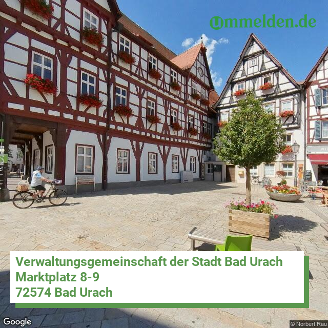 084155005 streetview amt Verwaltungsgemeinschaft der Stadt Bad Urach