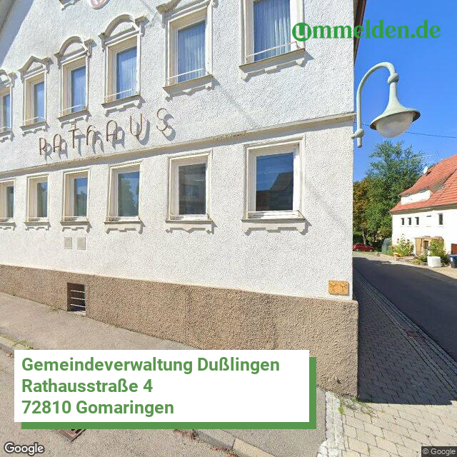 084165001011 streetview amt Dusslingen