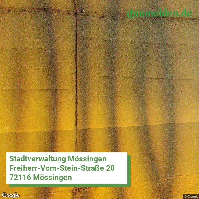 084165002025 streetview amt Moessingen Stadt