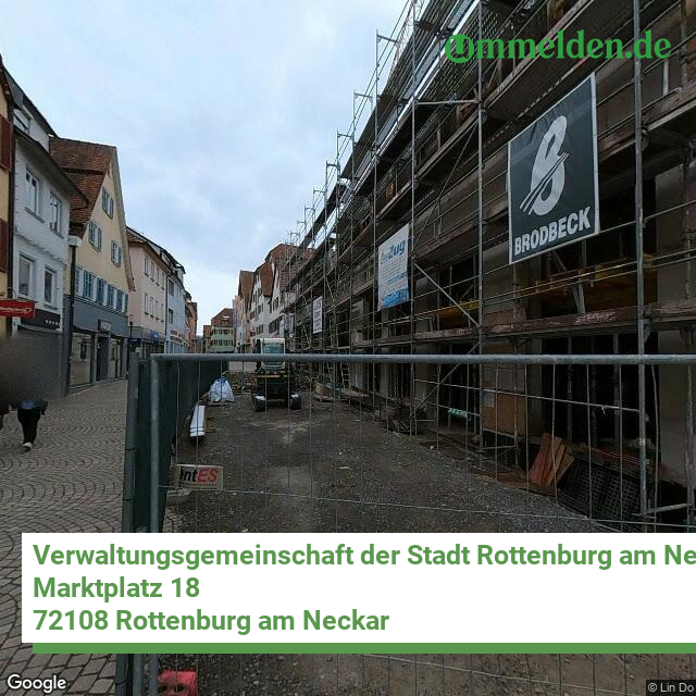 084165003 streetview amt Verwaltungsgemeinschaft der Stadt Rottenburg am Neckar