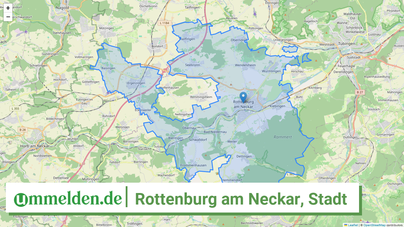 084165003036 Rottenburg am Neckar Stadt