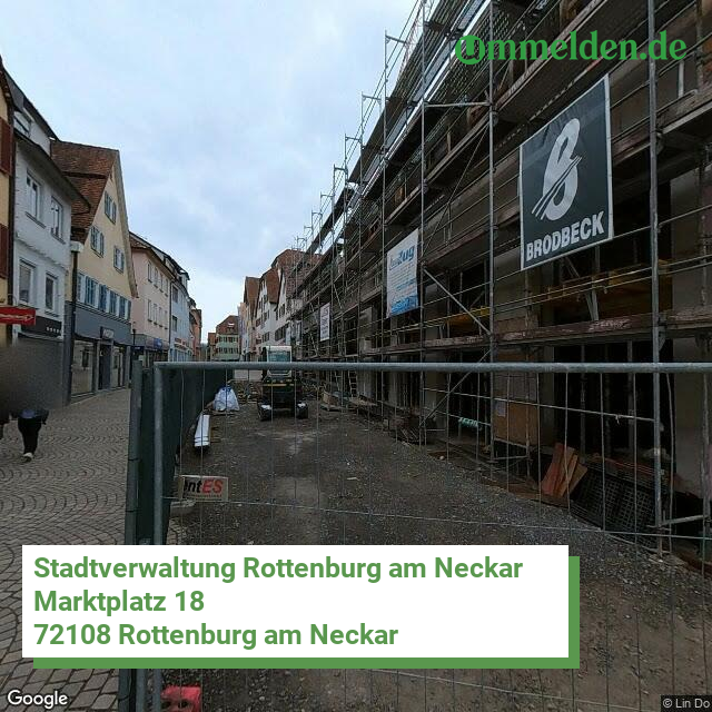084165003036 streetview amt Rottenburg am Neckar Stadt