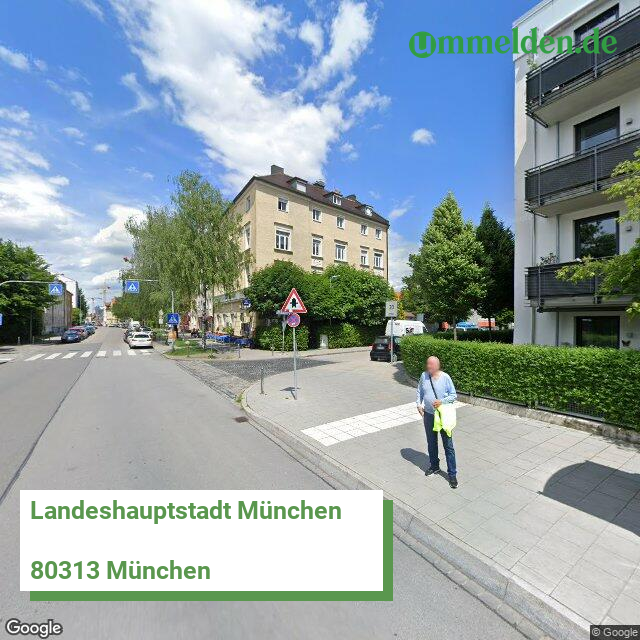 09162 streetview amt Muenchen Landeshauptstadt