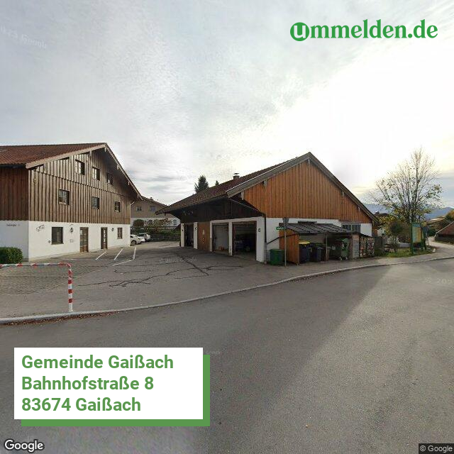 091730124124 streetview amt Gaissach