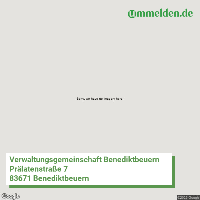 091735107 streetview amt Verwaltungsgemeinschaft Benediktbeuern