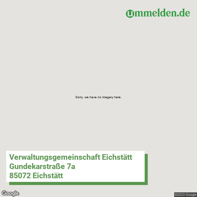 091765115 streetview amt Verwaltungsgemeinschaft Eichstaett