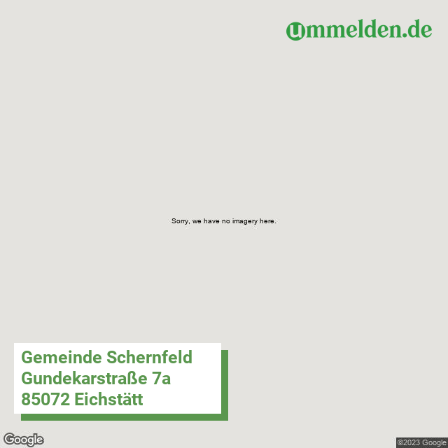 091765115160 streetview amt Schernfeld