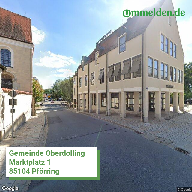 091765119150 streetview amt Oberdolling