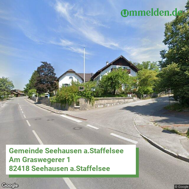 091805137132 streetview amt Seehausen a.Staffelsee