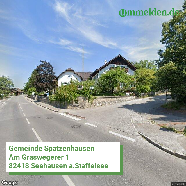 091805137133 streetview amt Spatzenhausen