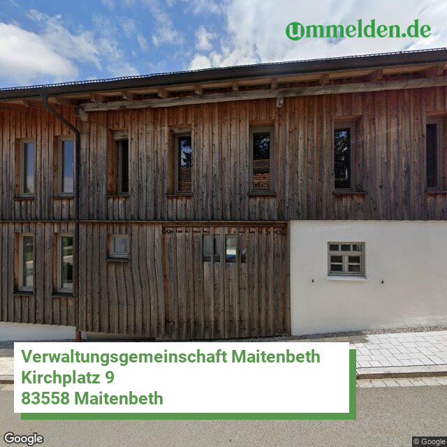 091835183 streetview amt Verwaltungsgemeinschaft Maitenbeth