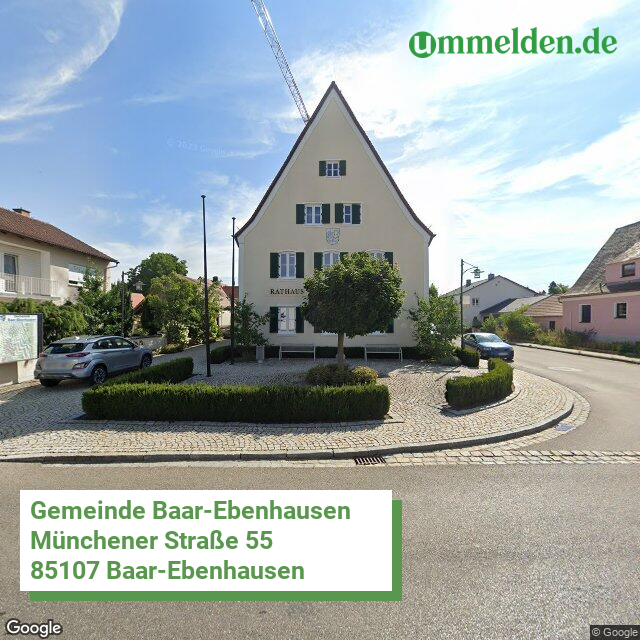 091860113113 streetview amt Baar Ebenhausen