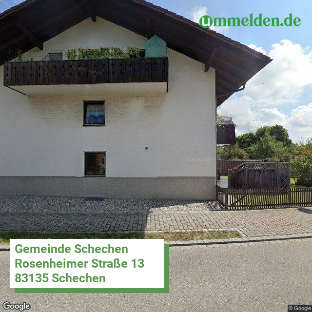 091870142142 streetview amt Schechen