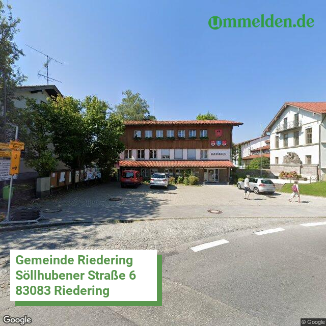 091870167167 streetview amt Riedering
