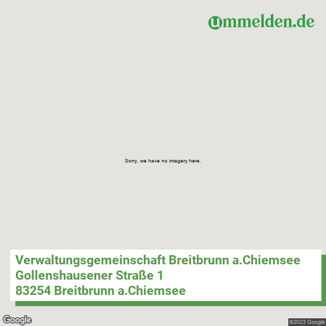 091875160 streetview amt Verwaltungsgemeinschaft Breitbrunn a.Chiemsee