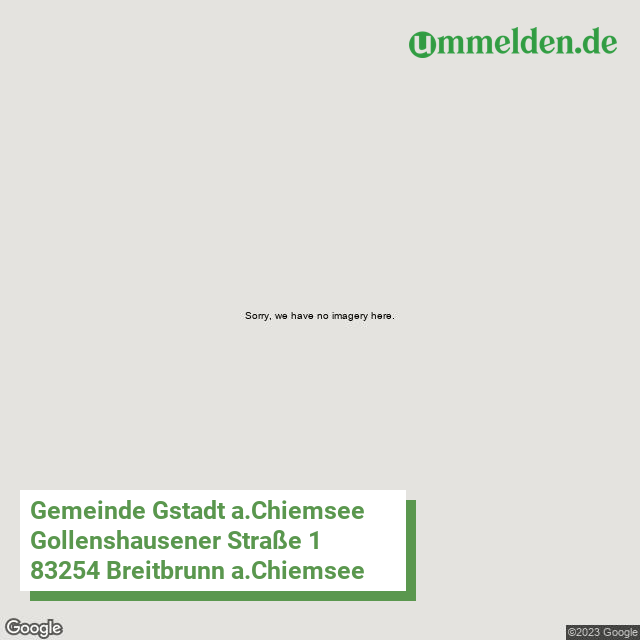 091875160138 streetview amt Gstadt a.Chiemsee