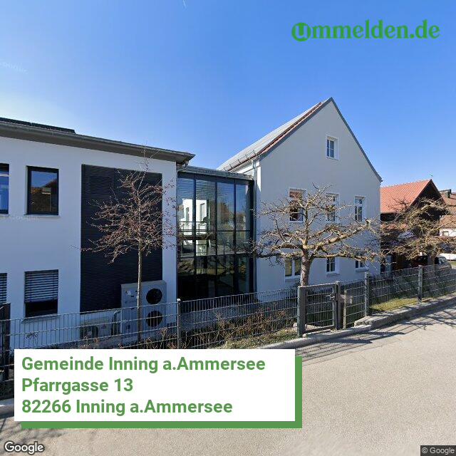 091880126126 streetview amt Inning a.Ammersee