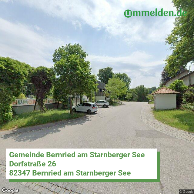 091900115115 streetview amt Bernried am Starnberger See