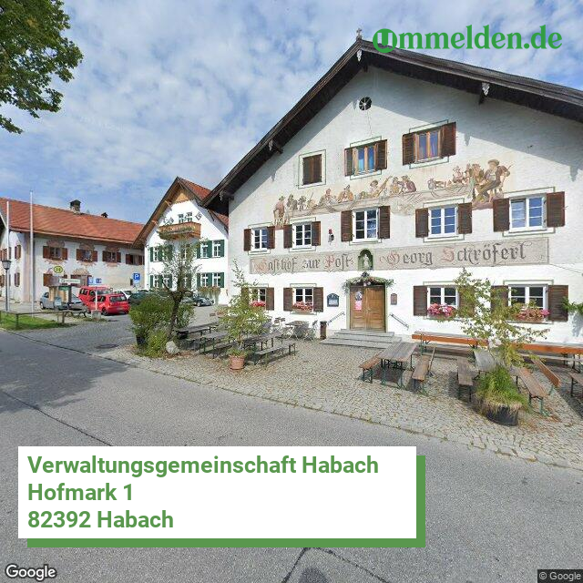 091905176 streetview amt Verwaltungsgemeinschaft Habach