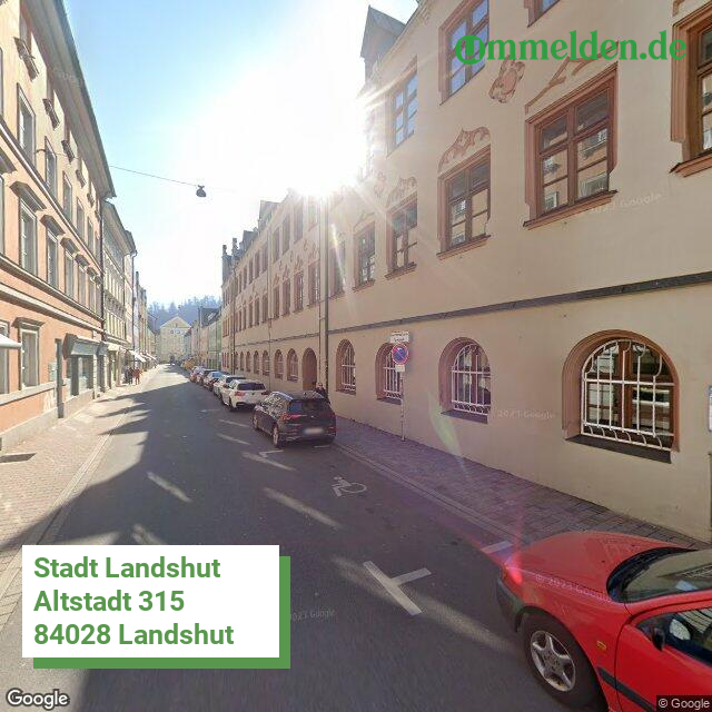 09261 streetview amt Landshut