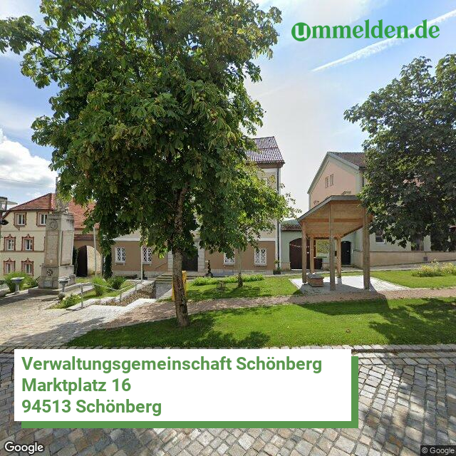 092725211 streetview amt Verwaltungsgemeinschaft Schoenberg