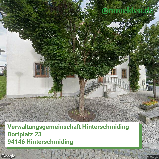 092725212 streetview amt Verwaltungsgemeinschaft Hinterschmiding