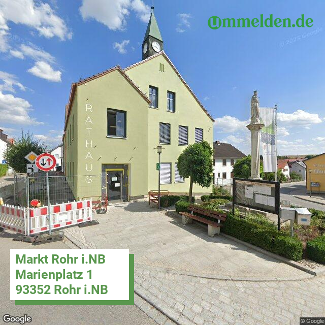 092730165165 streetview amt Rohr i.NB M