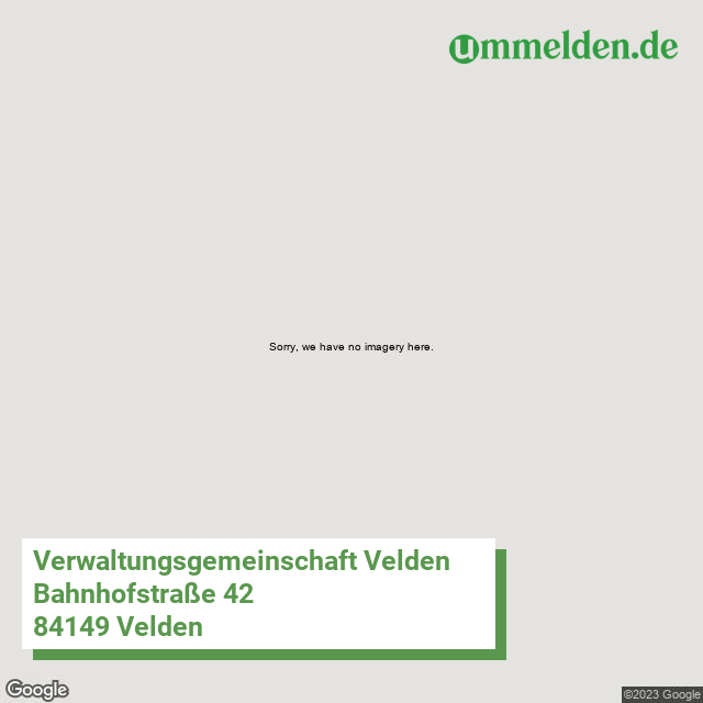 092745227 streetview amt Verwaltungsgemeinschaft Velden
