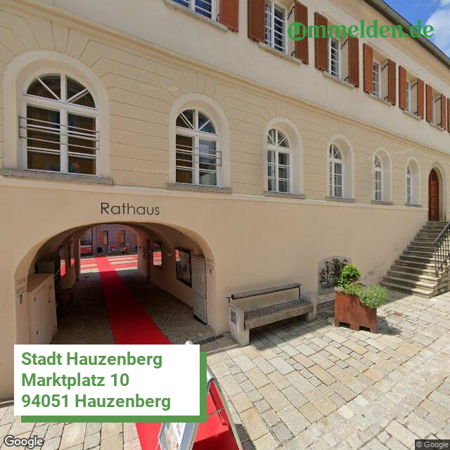 092750126126 streetview amt Hauzenberg St