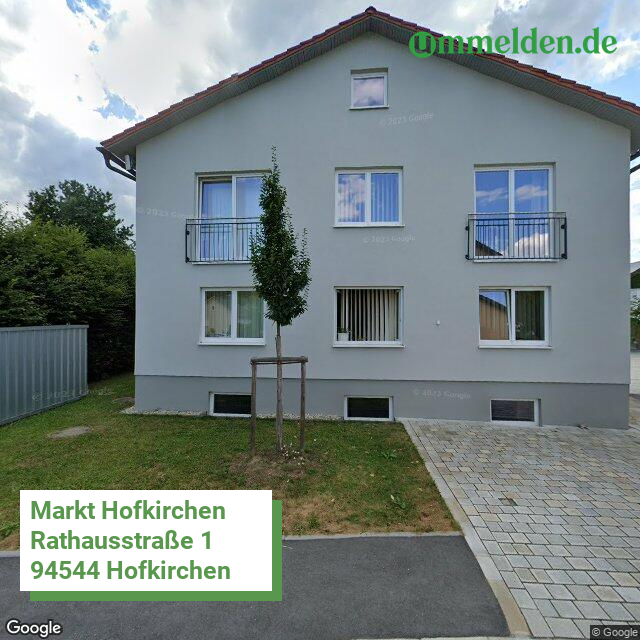 092750127127 streetview amt Hofkirchen M