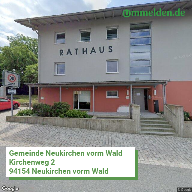092750135135 streetview amt Neukirchen vorm Wald