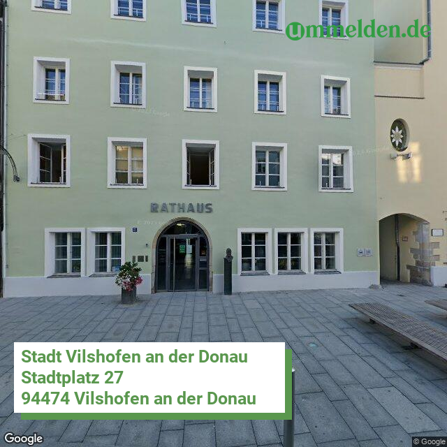 092750154154 streetview amt Vilshofen an der Donau St