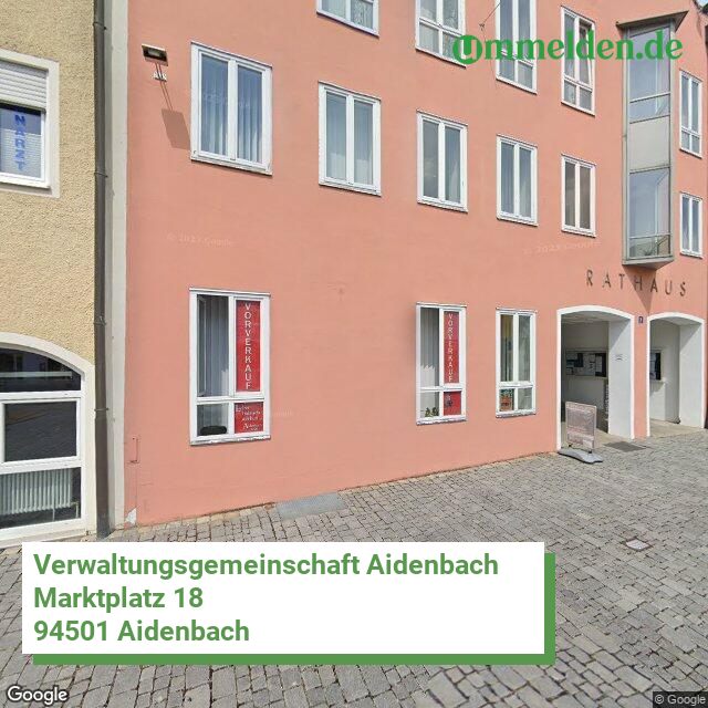 092755232 streetview amt Verwaltungsgemeinschaft Aidenbach