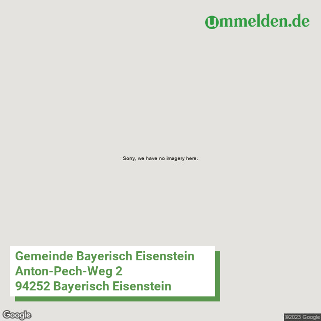 092760115115 streetview amt Bayerisch Eisenstein