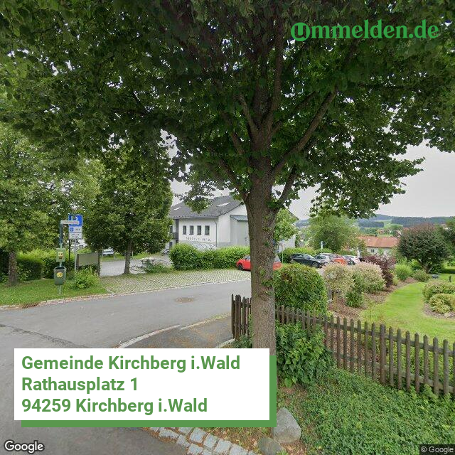 092760126126 streetview amt Kirchberg i.Wald