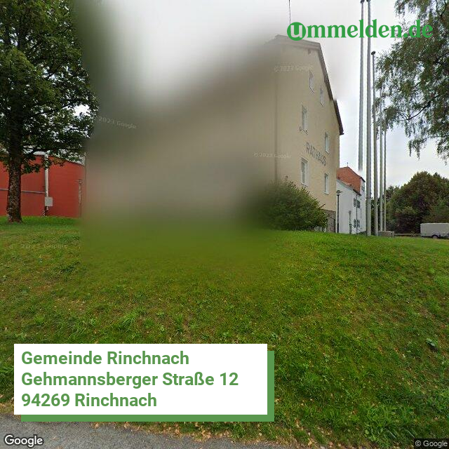 092760139139 streetview amt Rinchnach