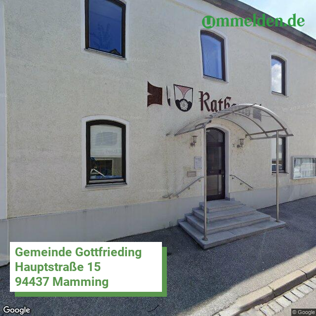 092795208116 streetview amt Gottfrieding