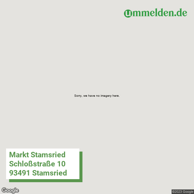 093725310161 streetview amt Stamsried M