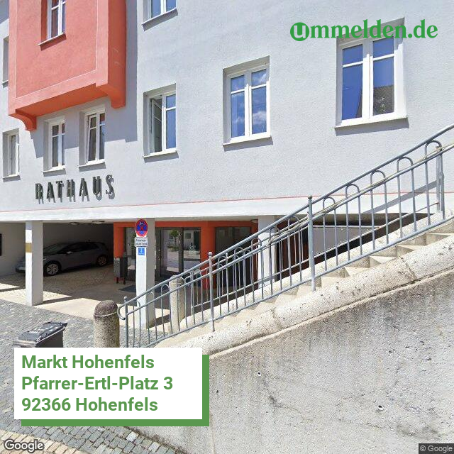 093730134134 streetview amt Hohenfels M