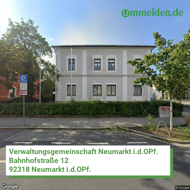 093735321 streetview amt Verwaltungsgemeinschaft Neumarkt i.d.OPf