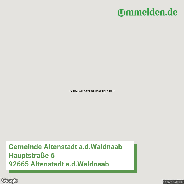 093740111111 streetview amt Altenstadt a.d.Waldnaab