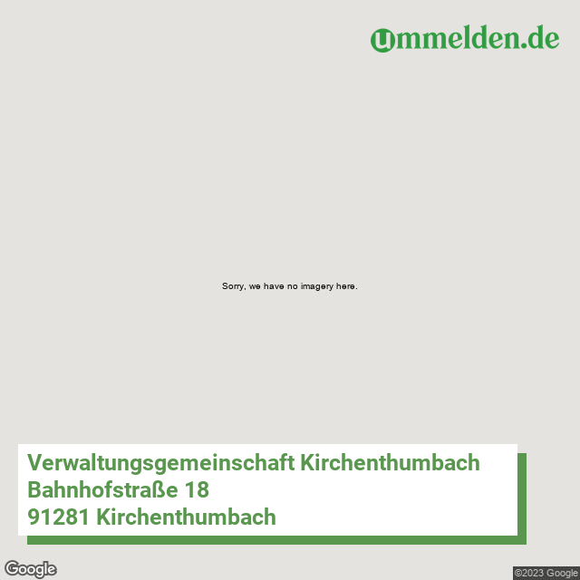 093745326 streetview amt Verwaltungsgemeinschaft Kirchenthumbach