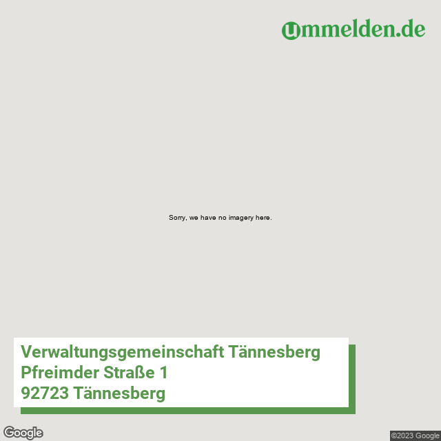093745330 streetview amt Verwaltungsgemeinschaft Taennesberg