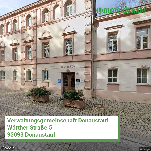 093755335 streetview amt Verwaltungsgemeinschaft Donaustauf