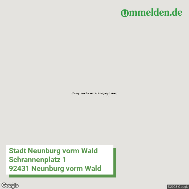 093760147147 streetview amt Neunburg vorm Wald St